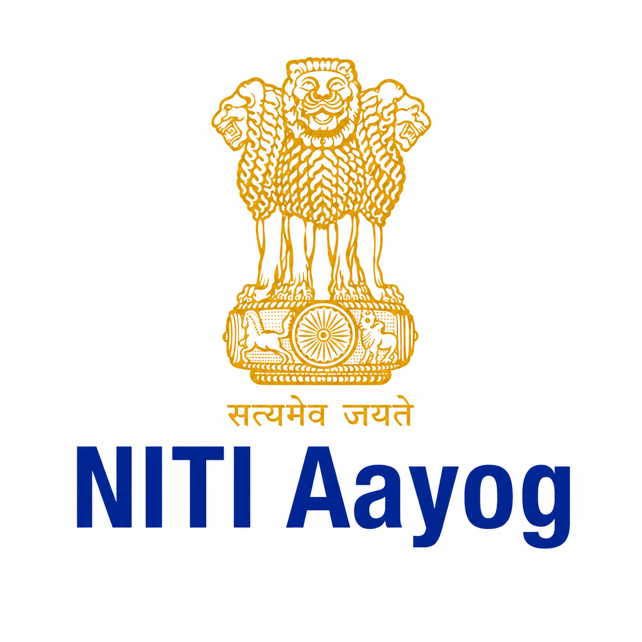 NITI Aayog emblem and motto
