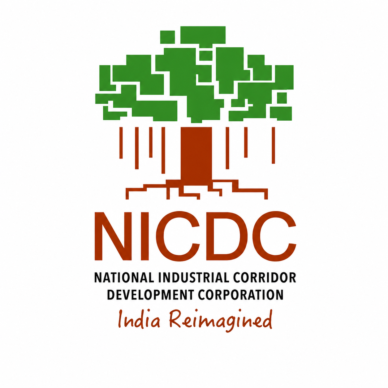 Corporate brand identity with tree logo